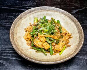 Wok-fried squid